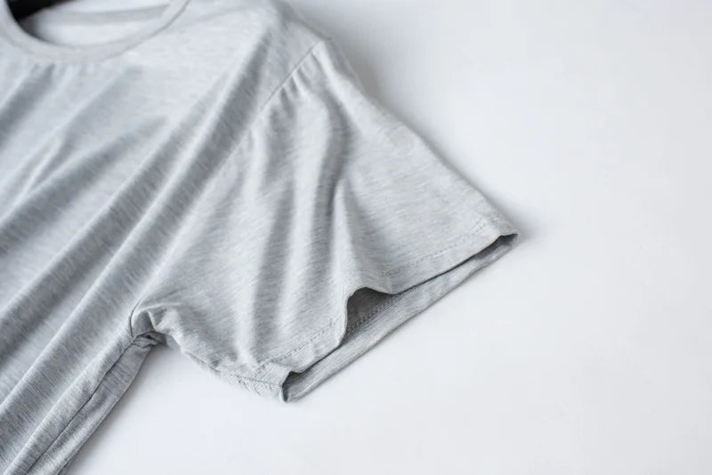 Pijama de hombre con remera de manga corta y pantalón largo